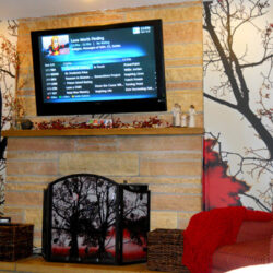fireplace